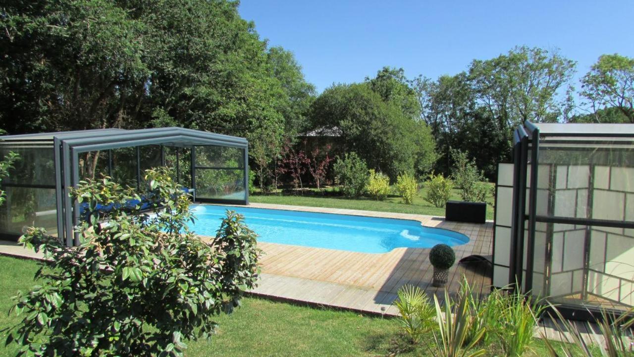 Chalet Des Fees - Piscine Крозон Экстерьер фото