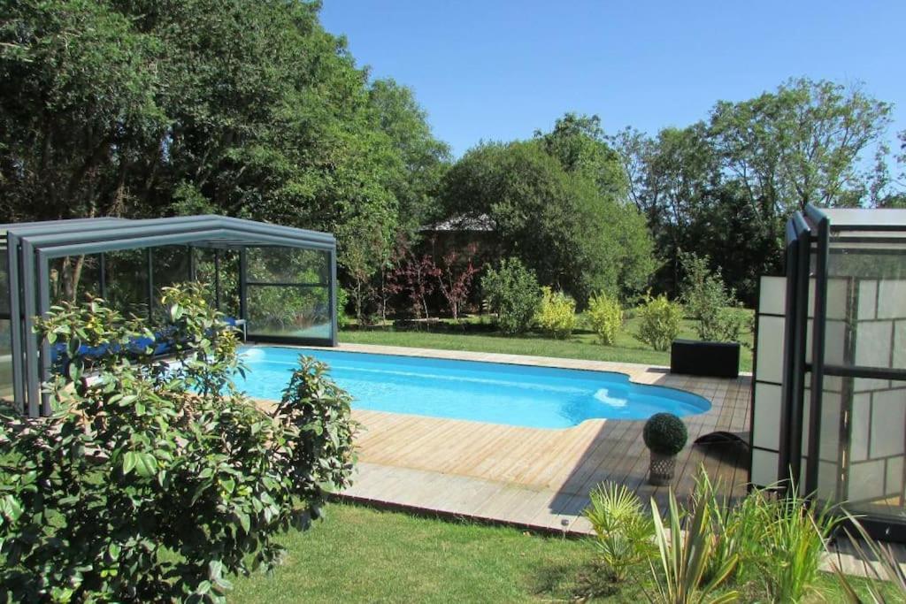 Chalet Des Fees - Piscine Крозон Экстерьер фото