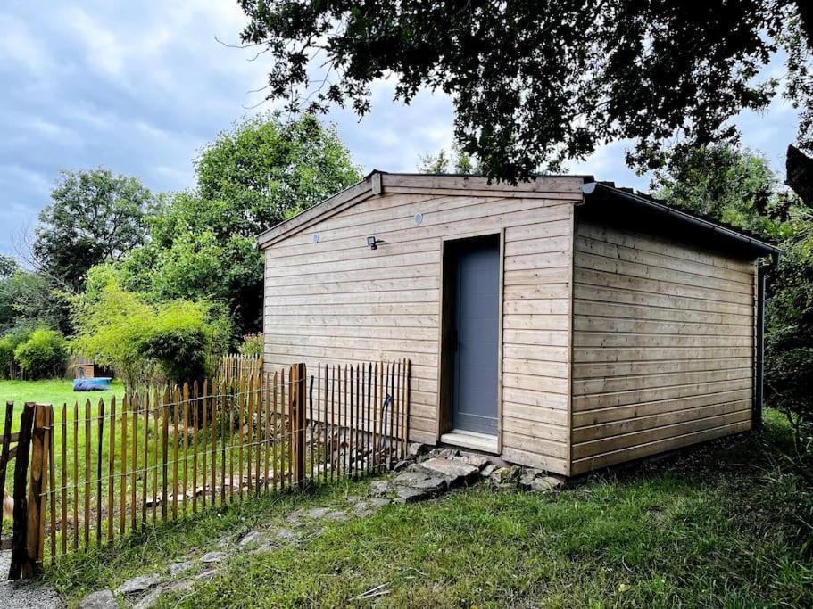 Chalet Des Fees - Piscine Крозон Экстерьер фото